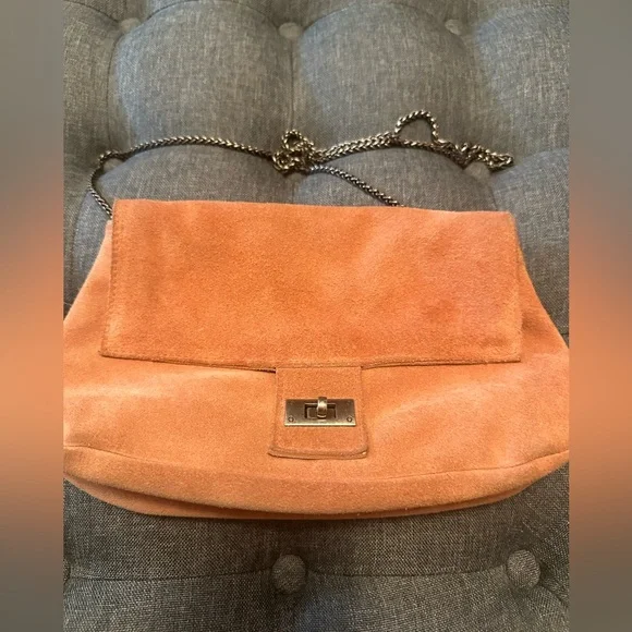 Free people slouchy suede crossbody sling bag - Picture 4 of 15